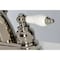 Kingston Brass KB5616PL Restoration 4" Centerset Bathroom Faucet, Polished Nickel KB5616PL - alternate 6